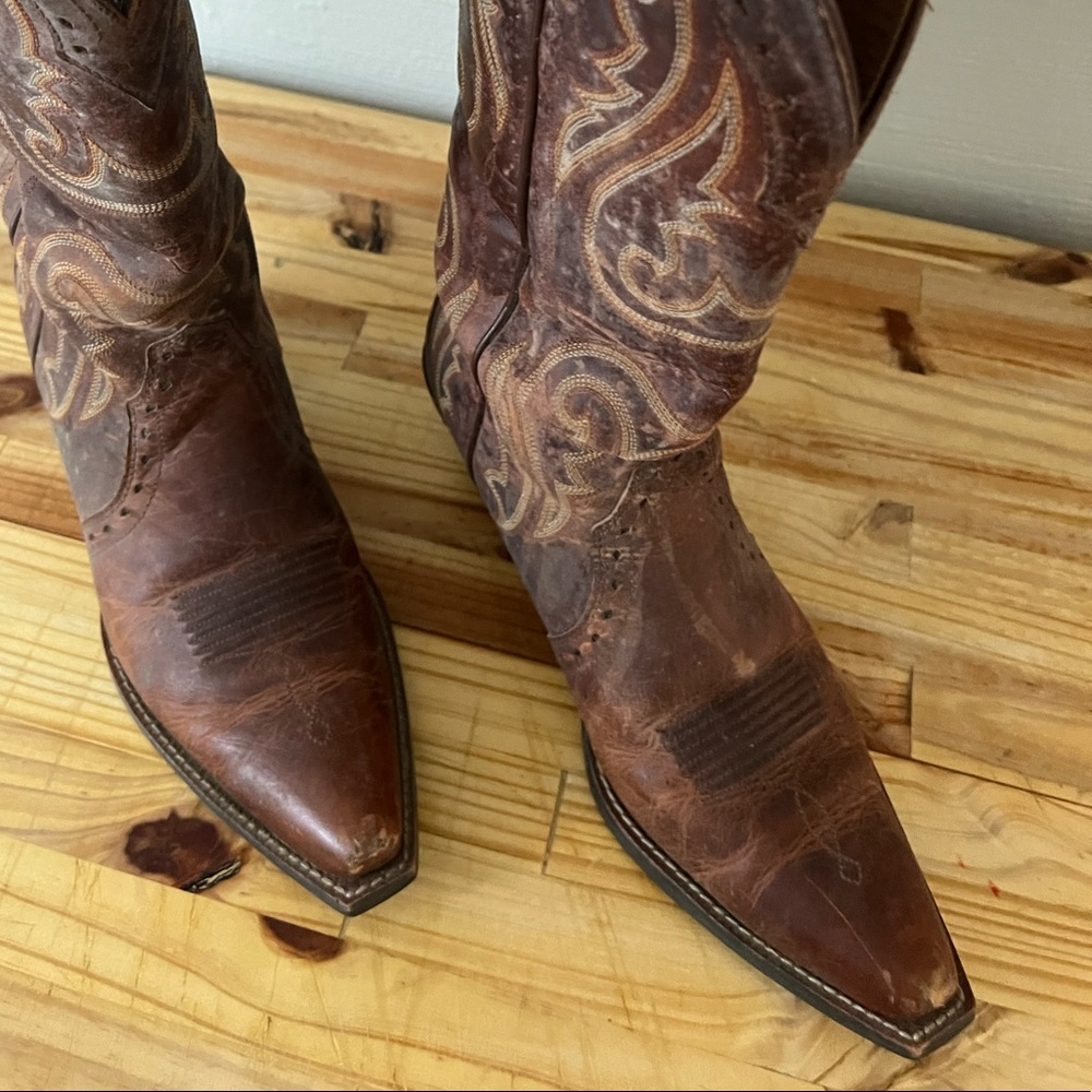 Ariat brown Cowboy Boots